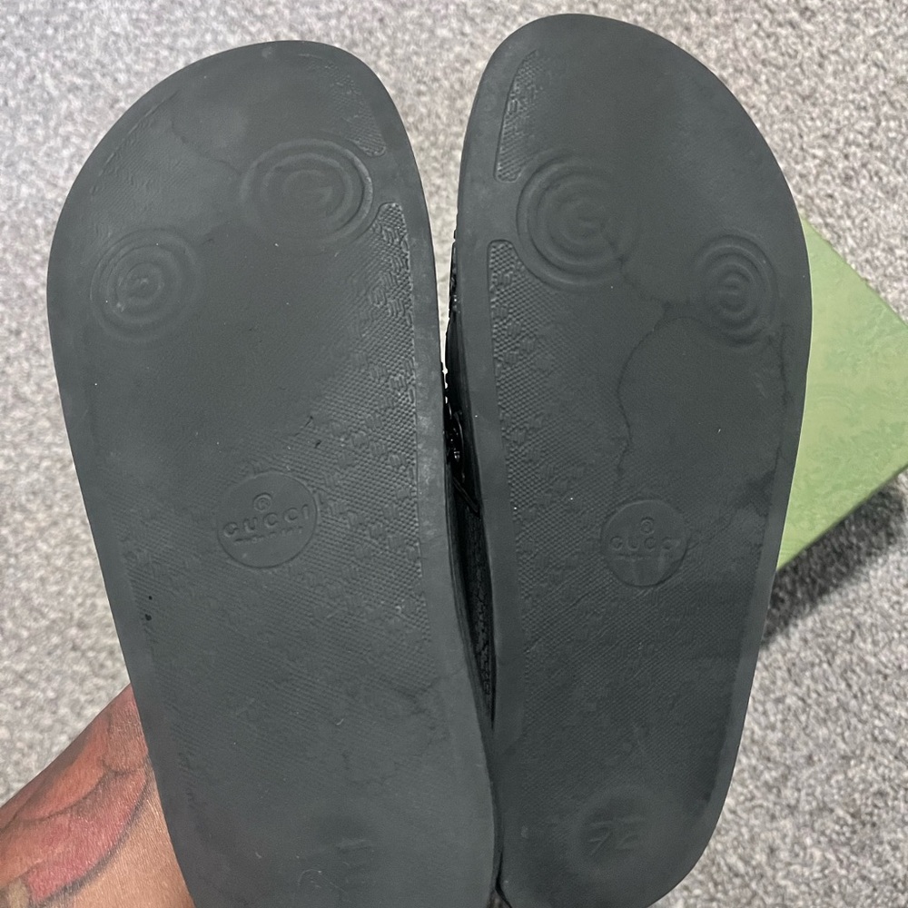 Gucci Black Slides - Picture 3 of 6